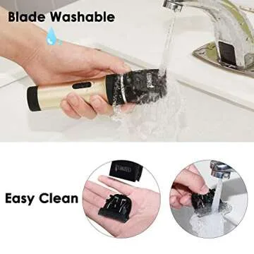 Ceenwes Cordless Quiet Hair Clippers - Rechargeable Trimmers