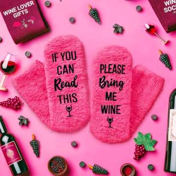 HAPPYPOP Wine Gifts for Women - Funny Gifts for Wine Lovers, Wine Stocking Stuffers Gifts for Women,...