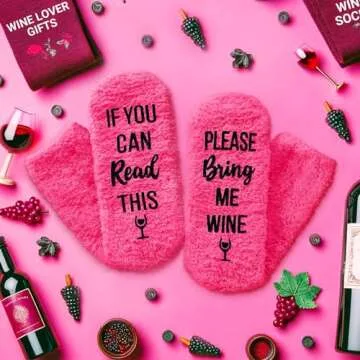 HAPPYPOP Wine Gifts for Women - Funny Gifts for Wine Lovers, Wine Stocking Stuffers Gifts for Women,...