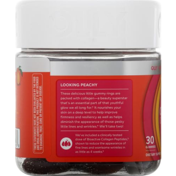 OLLY Collagen Gummy Rings for Skin Elasticity and Firmness