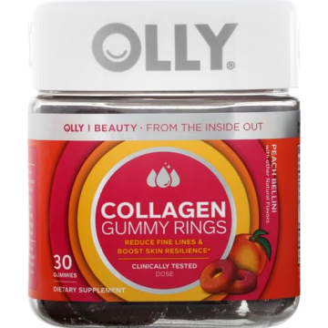 OLLY Collagen Gummy Rings for Skin Elasticity and Firmness