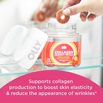 OLLY Collagen Gummy Rings for Skin Elasticity and Firmness
