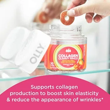 OLLY Collagen Gummy Rings for Skin Elasticity and Firmness