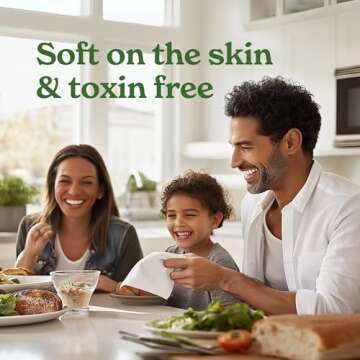 Eco-Friendly Caboo Tree Free Napkins - 1,000 Count