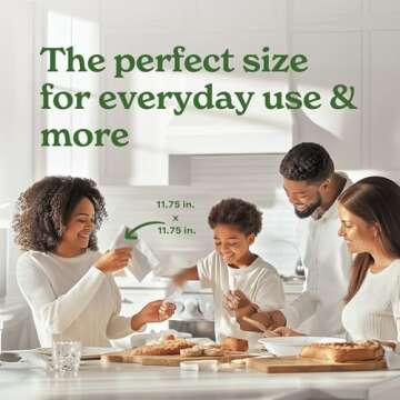 Eco-Friendly Caboo Tree Free Napkins - 1,000 Count