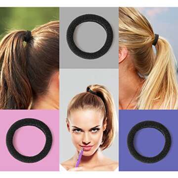 Durable Comfortable Hair Ties for All Hair Types