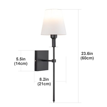 Battery Operated Wall Sconce Set - Flexible Lighting Solution