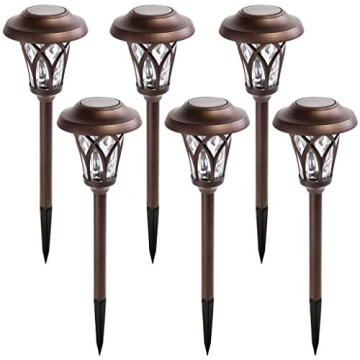 GIGALUMI Solar Landscape Lights - High Lumen and Waterproof