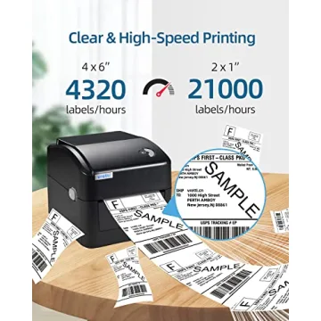 VRETTI 4x6 Thermal Label Printer for Efficiency