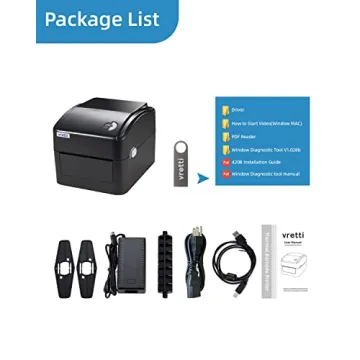 VRETTI 4x6 Thermal Label Printer for Efficiency