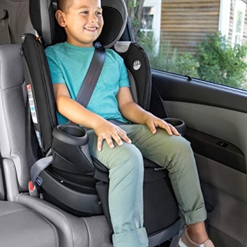 Evenflo Revolve360 Extend Rotational All in 1 Convertible Car Seat, Rear Facing up to 50 Pounds with 360 Degree Rotation and 3 Modes, Revere Gray