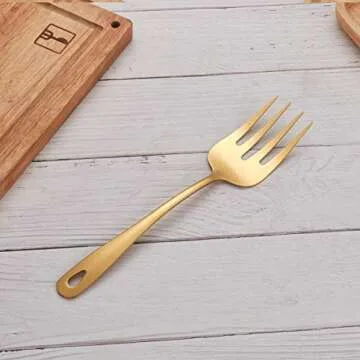 Berglander 4-Piece Golden Titanium Flatware Set