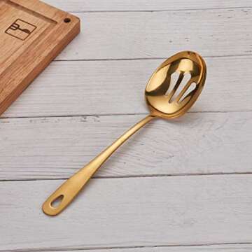 Berglander 4-Piece Golden Titanium Flatware Set