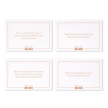 Tell Me More: Deepen Connections with Conversation Starters