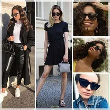 Stylish ANDWOOD Cat Eye Sunglasses for Women