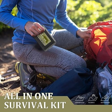 14 in 1 Survival Kit for Camping and Outdoor Adventures