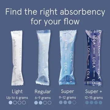LOLA Organic Cotton Tampons 32 Count Super Non-Toxic