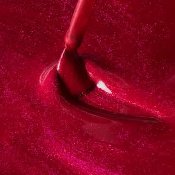 Dazzle Dry Nail Lacquer- Apple Of My Eye Ruby Red Shimmer