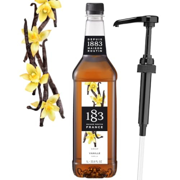 33.8 Ounces of Premium French Vanilla Coffee Syrup