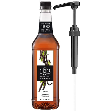 33.8 Ounces of Premium French Vanilla Coffee Syrup