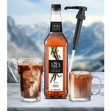 33.8 Ounces of Premium French Vanilla Coffee Syrup