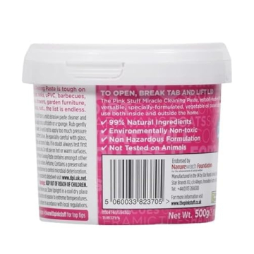 The Pink Stuff Multi-Purpose Cleaner Bundle with Cloth & Brush