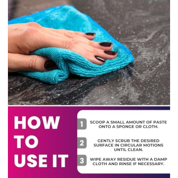 The Pink Stuff Multi-Purpose Cleaner Bundle with Cloth & Brush