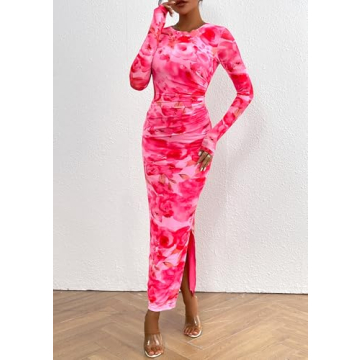 PRETTYGARDEN Women's Bodycon Maxi Dress - Style & Comfort