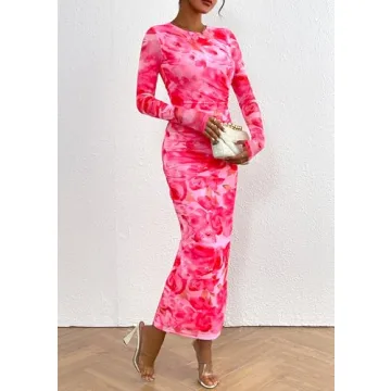 PRETTYGARDEN Women's Bodycon Maxi Dress - Style & Comfort