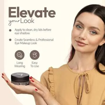 Sorme Treatment Cosmetics Under Shadow Primer (0.18 oz) | Neutralizing Eyelid Primer for Crease-Proof Eye Makeup | Hydrating Cream Eyeshadow Primer | Cruelty-Free Eyeshadow Base and Under Eye Primer