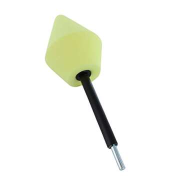 Meguiar's Hot Rims Wheel Polisher Tool - Drill-Powered Attachment for Polishing on Polished, Chrome and Uncoated Wheels - Attaches to Standard Drill - Pair with Your Favorite Metal Polish, 1 Tool