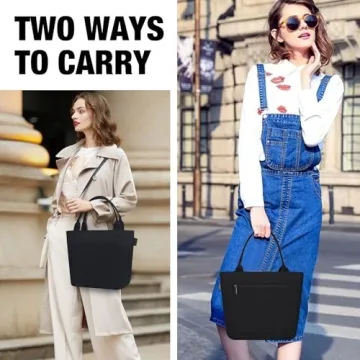 Aosbos Insulated Lunch Tote Bag Stylish and Durable