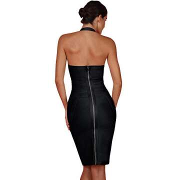 whoinshop Women's Backless Cocktail Dress for Every Occasion