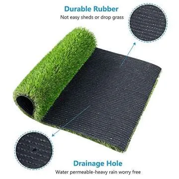 Fezep Artificial Grass Mat for Easy Pet Potty Training