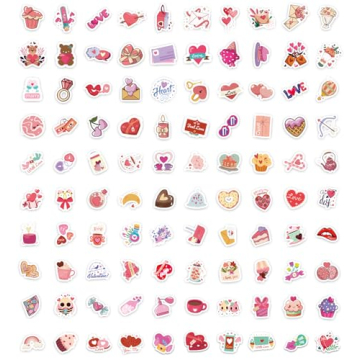 Valentine's Stickers - Creative Gifts for Kids & Crafts