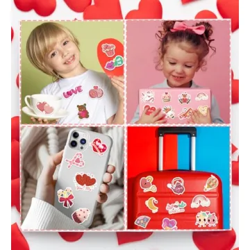 Valentine's Stickers - Creative Gifts for Kids & Crafts