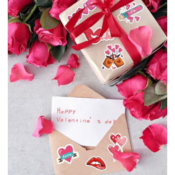 Valentine's Stickers - Creative Gifts for Kids & Crafts