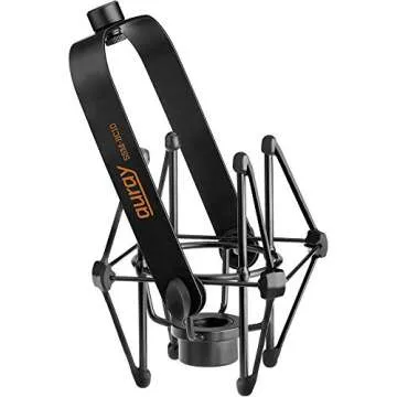 Electro-Voice RE20 Broadcast Announcer Microphone (Black) Bundle with Mic Shockmount & Broadcast Arm,XLR