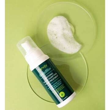 Canviiy ScalpBliss Soothing Scalp-Purifying Foam Treatment to Clear Flakes, Product Build Up, and Soothe Scalp Irritation,
