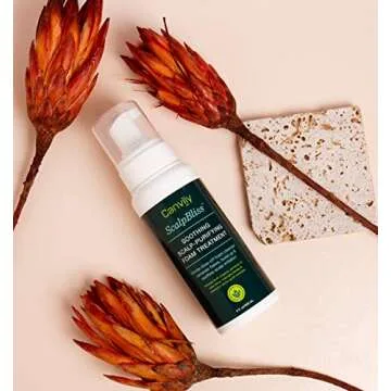 Canviiy ScalpBliss Soothing Scalp-Purifying Foam Treatment to Clear Flakes, Product Build Up, and Soothe Scalp Irritation,