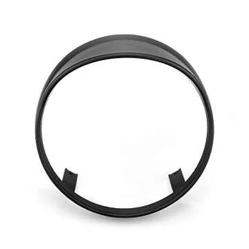 Motorcycle Front Headlight Protector Cover Black Front Headlamp Headlight Trim Outer Fairing Cover Frame Bezel Scowl Surround for GTS 300 250 200 150 2019-2020