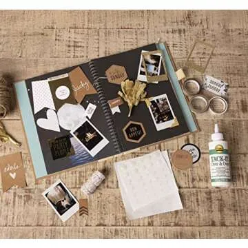 Aleene's 29-2 Tack-It Over & Over Liquid Glue 4oz Clear