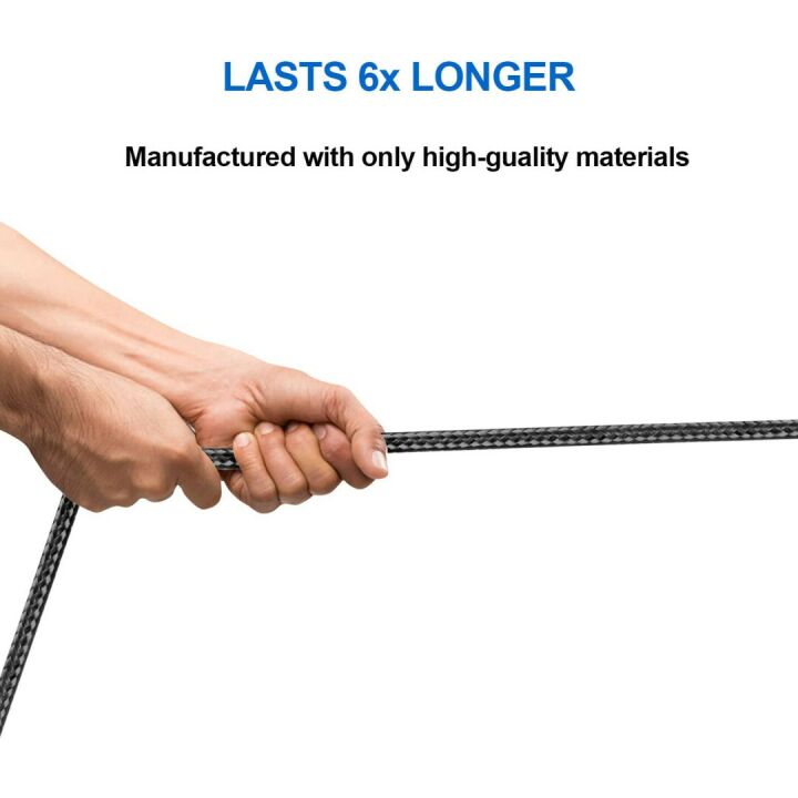 MFi Certified iPhone Charger Cugunu 5 Pack Nylon