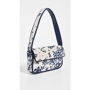 STAUD Tommy Beaded Bag - Elegant Floral Handbag for Women