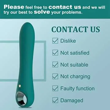 Tuitionua G Spot Vibrator 10 Vibration Modes for All