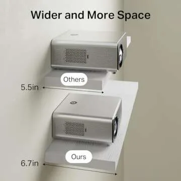 BAYKA Floating Shelves, 22.5" Wall Mounted Rustic Wood Shelves for Bathroom, Bedroom, Living Room, Kitchen, Office, Hanging Shelf for Books/Storage/Room Decor with 22lbs Capacity (White, Set of 2)