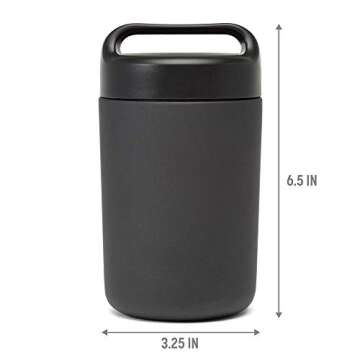 Goodful Stainless Steel Food Jar – 16 Ounce Vacuum Insulated Container