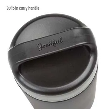 Goodful 16-Ounce Insulated Food Jar with Carry Handle