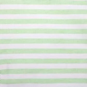 Spoonie Threads Mint Stripe Short-Sleeve G-Tube Bodysuit | Preemie to 24M | G-Tube, Catheter, NICU/PICU, Port-friendly adaptive clothing 9M | MINT