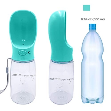 Portable Dog Water Bottle - Leak Proof 19 OZ for Travel